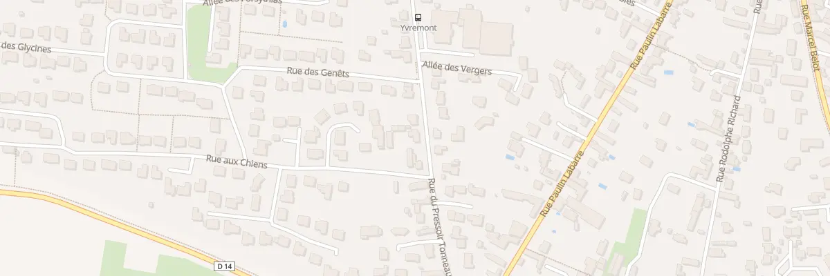 Plan du 722 Rue du Pressoir Tonneau à Olivet