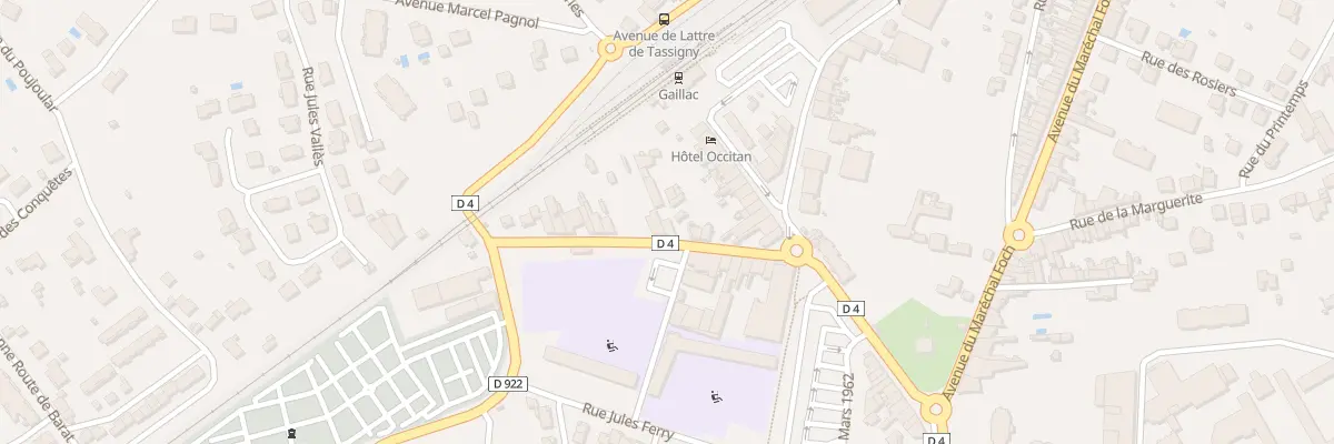 Plan du 22 Av du Marechal Juin à Lisle-sur-Tarn