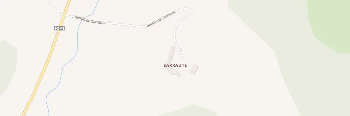 Plan du 3 Sarraute à Léran