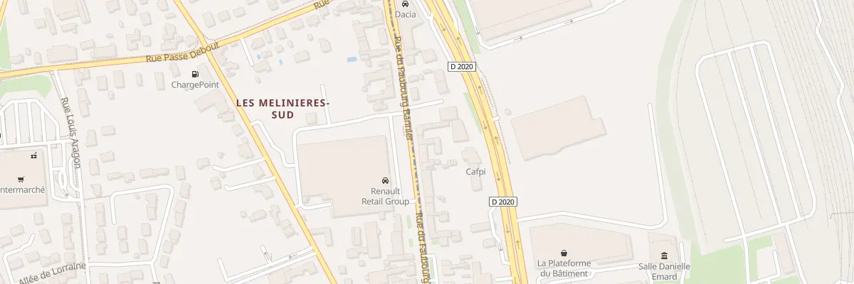 Plan du 432 Rue du Faubourg Bannier à Fleury-les-Aubrais