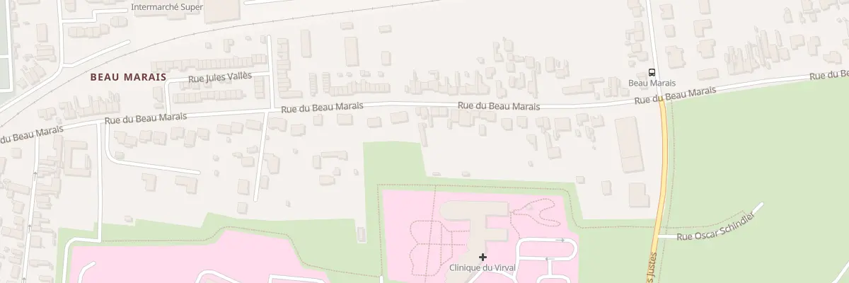 Plan du 456 Rue du Beau Marais à Calais