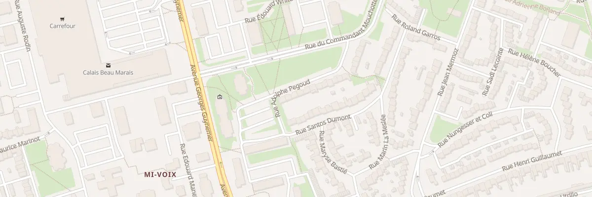 Plan du 31 Rue Adolphe Pégoud à Calais