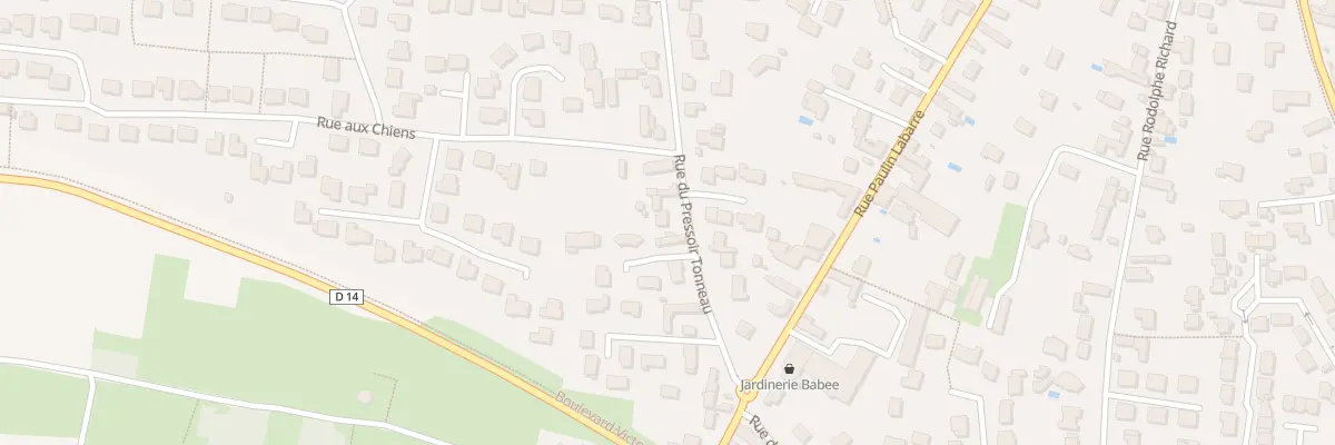 Plan du 830 Rue du Pressoir Tonneau à Olivet