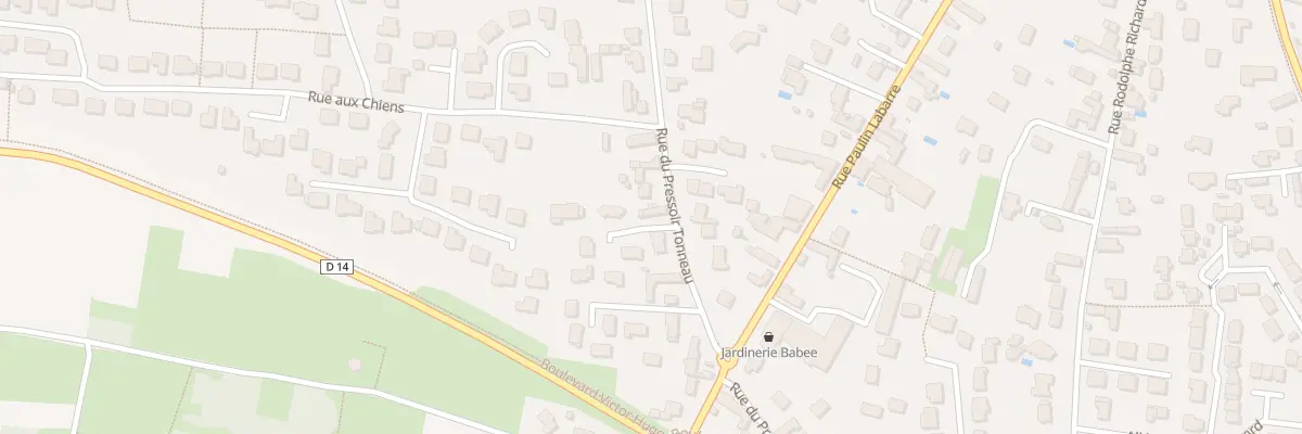 Plan du 842 Rue du Pressoir Tonneau à Olivet