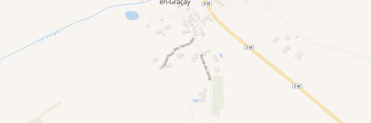 Plan du 9137F Les Berthaudes à Nohant-en-Graçay