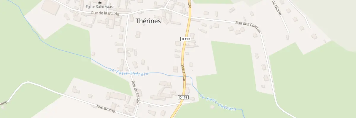 Plan du 4 Rue Patte à Thérines