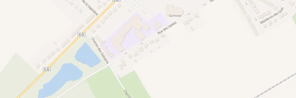 Plan du 10 Rue des Sables à Saint-Aubin-en-Bray