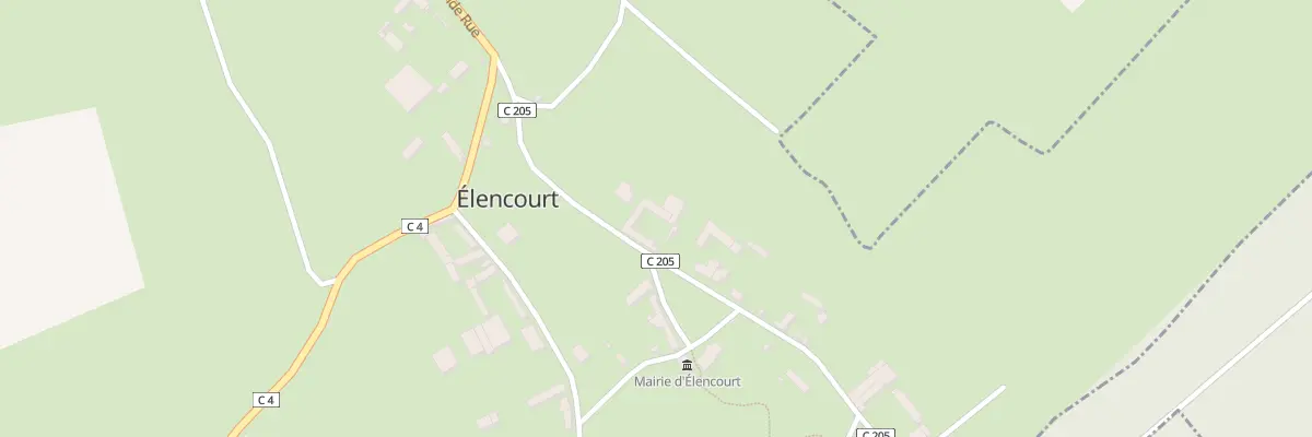 Plan du 15 Gr Grande Rue à Élencourt