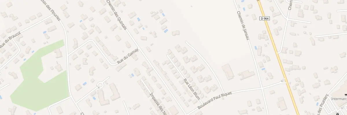 Plan du 22 Rue Léon Blum à Gaillac