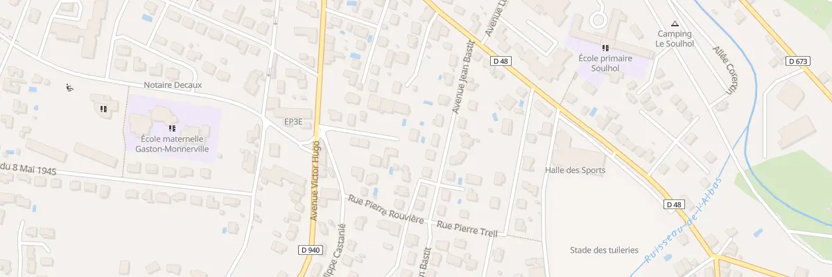 Plan du 100 Rue Jean de Labarrière à Saint-Céré