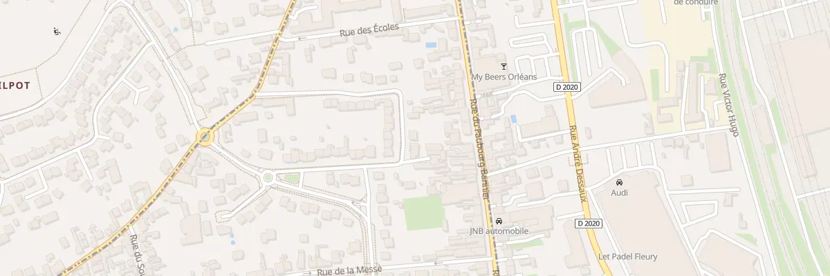 Plan du 12 Rue de l’Union à Orléans