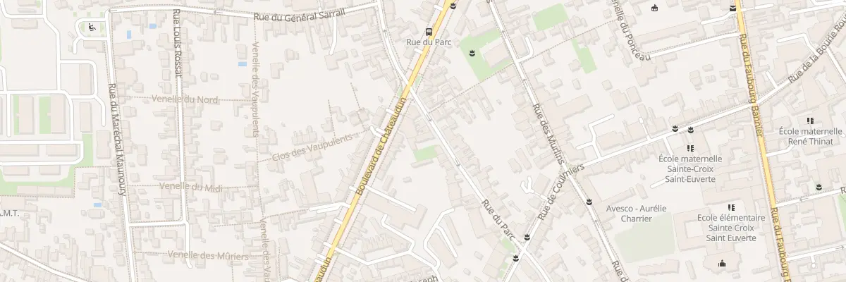 Plan du 37 Rue du Parc à Orléans