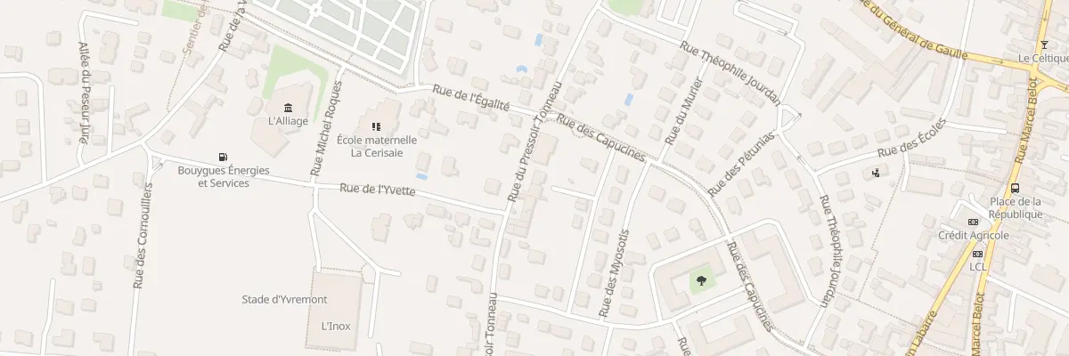 Plan du 281 Rue du Pressoir Tonneau à Olivet