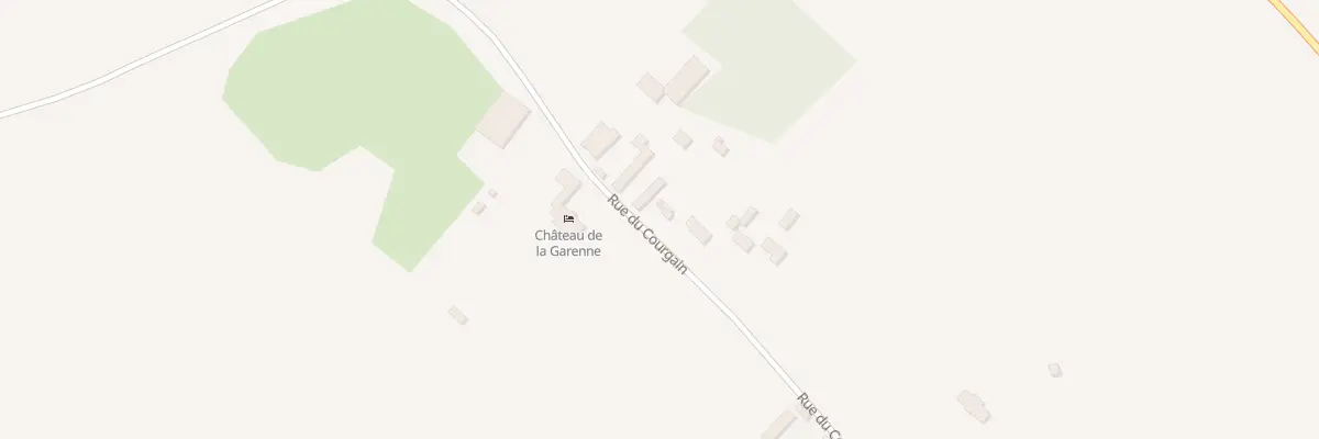 Plan du 410 Rue du Courgain à Campagne-lès-Guines
