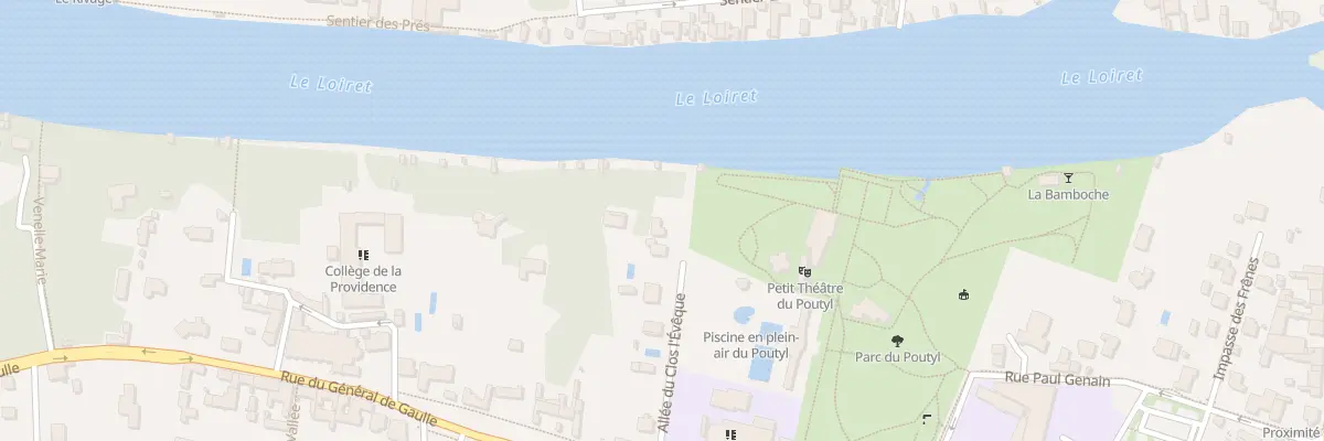 Plan du 169 All du Clos l’Evêque à Olivet