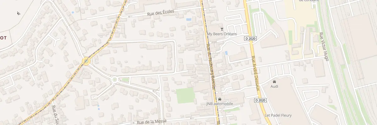 Plan du 10 Rue de l’Union à Orléans