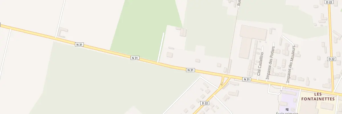 Plan du 48 Rte Nationale à Saint-Aubin-en-Bray