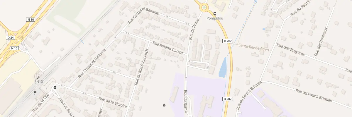 Plan du 3 Rue Roland Garros aux Essarts-le-Roi