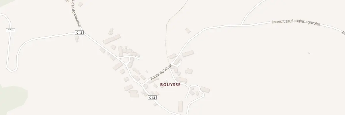 Plan du 3 Rte de Vitrac à Corrèze