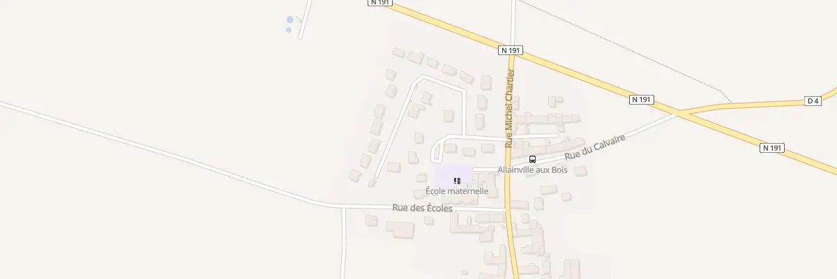 Plan du 2 Res Saint - Marc à Allainville