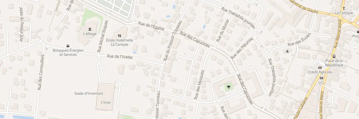 Plan du 291 Rue du Pressoir Tonneau à Olivet
