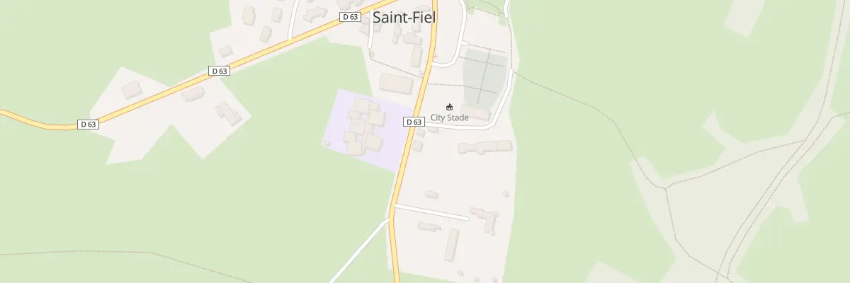 Plan du 5 Rue des Ecoles à Saint-Fiel