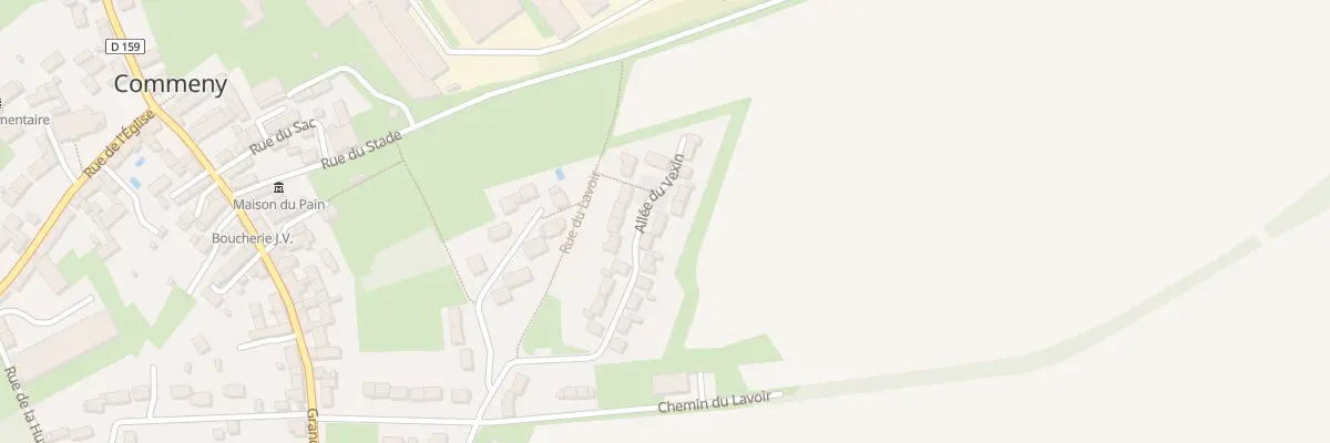 Plan du 18 Rue du Vexin à Commeny