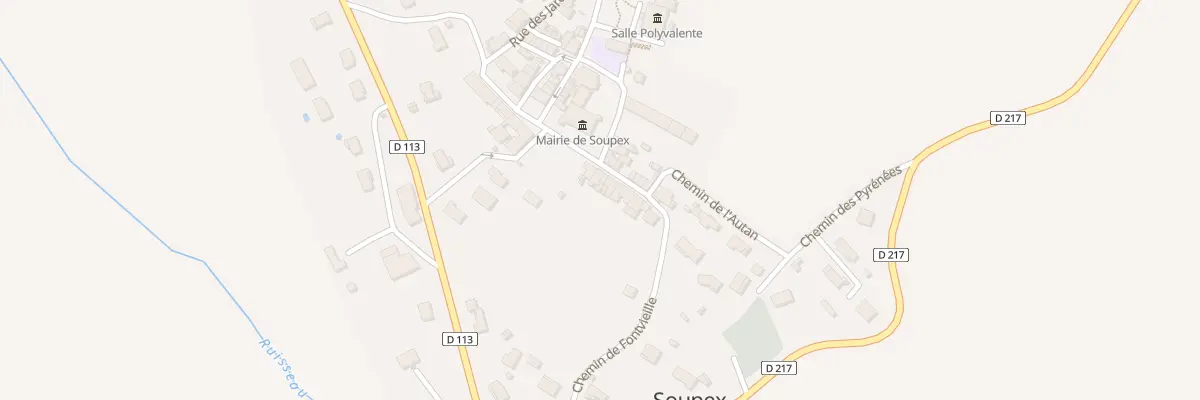 Plan du 49 Le Village à Soupex