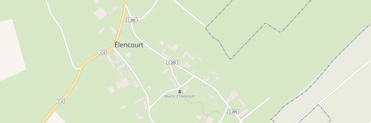 Plan du 17 Gr Grande Rue à Élencourt