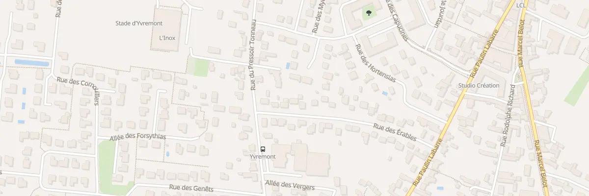 Plan du 28 Rue des Erables à Olivet