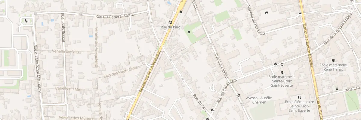 Plan du 38 Rue du Parc à Orléans