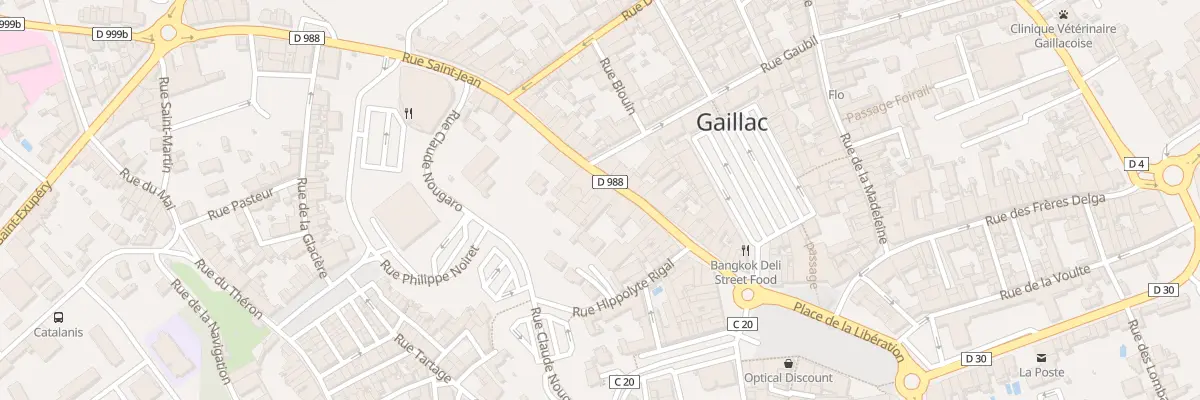 Plan du 37 Rue Joseph Rigal à Gaillac