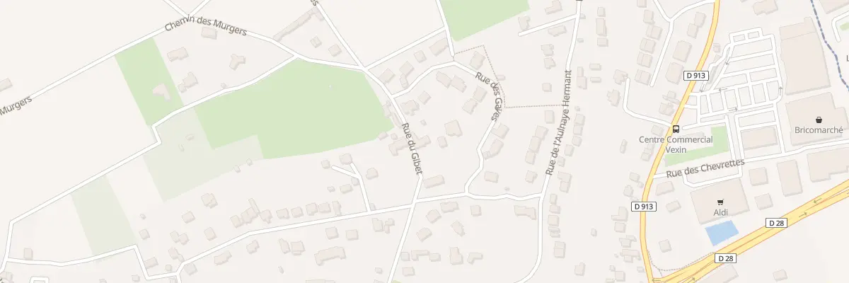 Plan du 8 Rue du Gibet à Hardricourt
