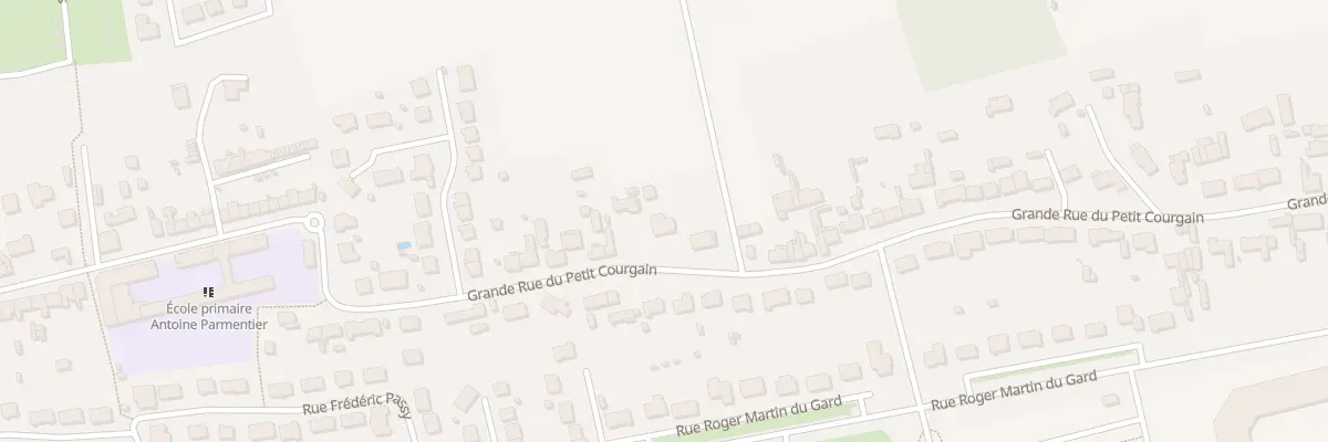 Plan du 1653 Gr Grande Rue Petit Courgain à Calais