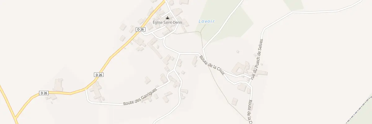 Plan du 5015 La Baudigne à Loubers