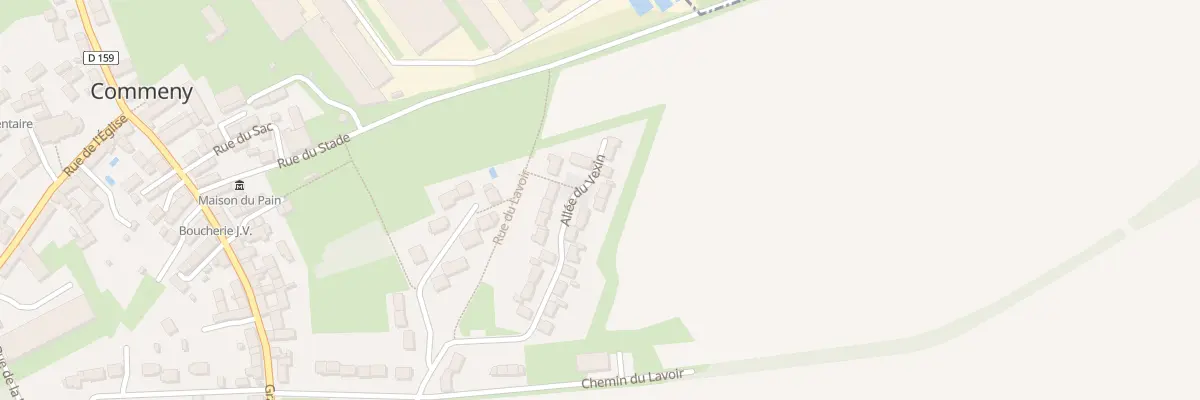 Plan du 20 Rue du Vexin à Commeny
