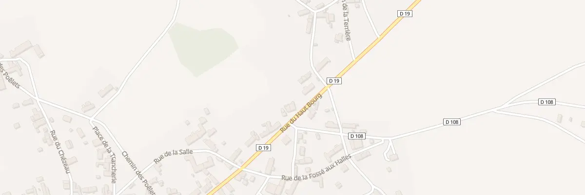 Plan du 4 Rue du Haut Bourg à Genouilly