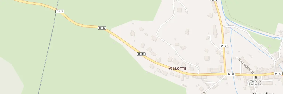 Plan du 20 Qua de Villotte à L’Aiguillon