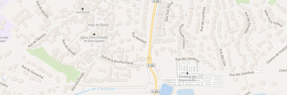 Plan du 1 Rue Maubert aux Essarts-le-Roi