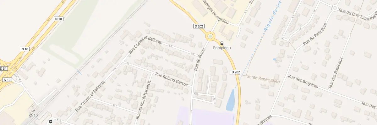Plan du 3B Rue Costes et Bellonte aux Essarts-le-Roi