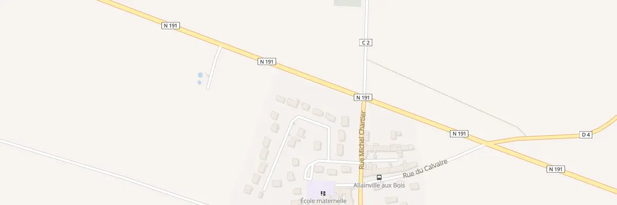 Plan du 22 Res Saint - Marc à Allainville