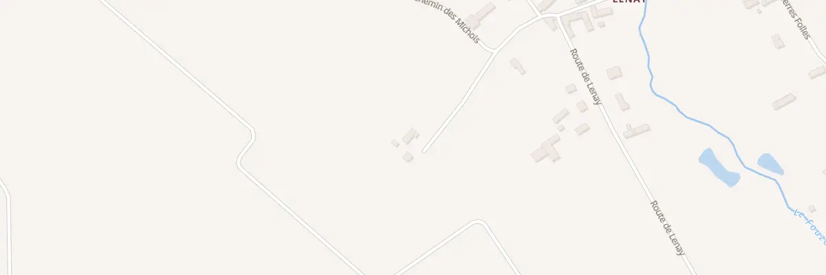 Plan du 180 Les Coudrieres à Nohant-en-Graçay