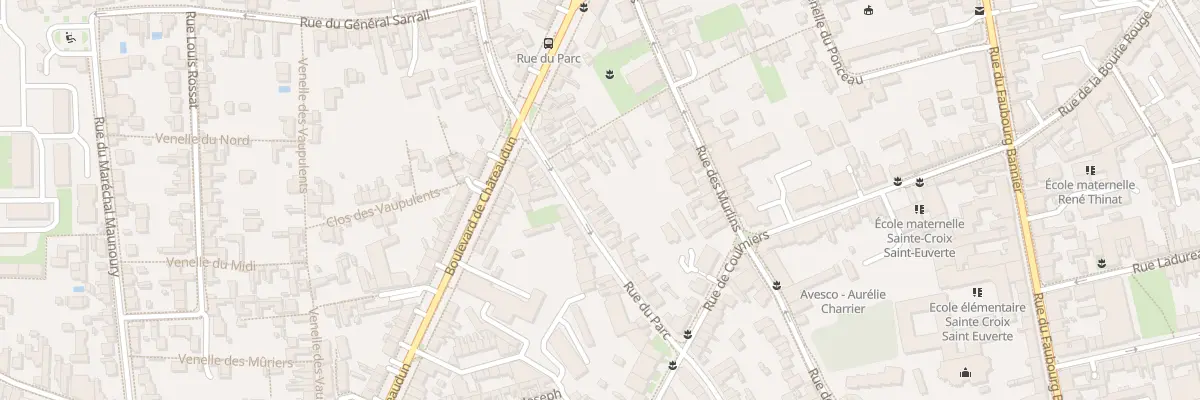 Plan du 34 Rue du Parc à Orléans