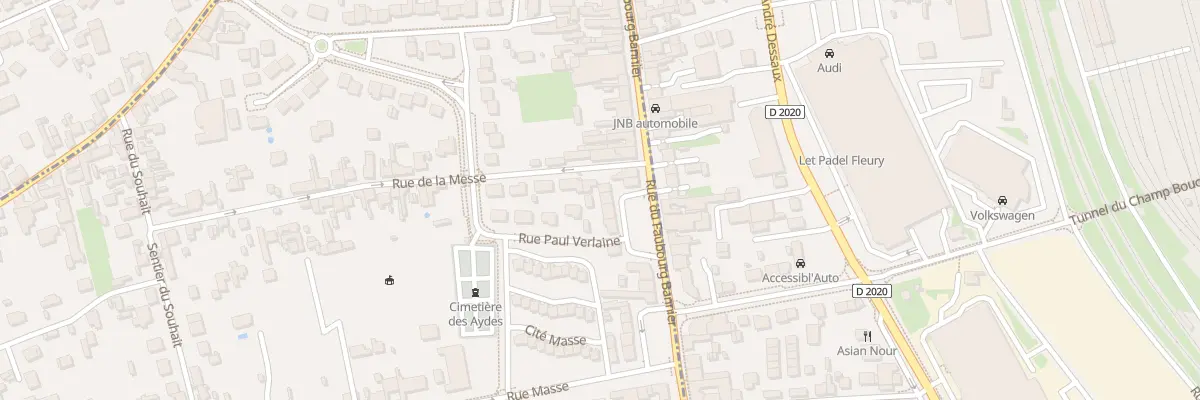 Plan du 363 Rue du Faubourg Bannier à Orléans
