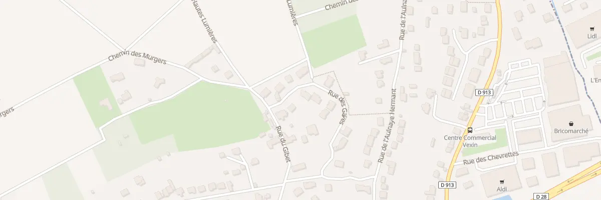 Plan du 10 Rue des Gayes à Hardricourt