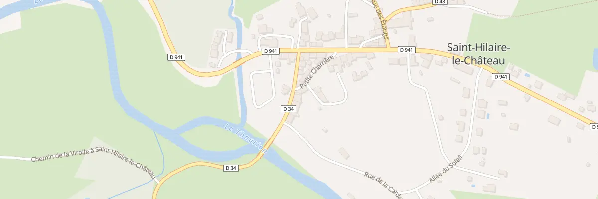 Plan du 9 Rue Saint Gervais à Saint-Hilaire-le-Château