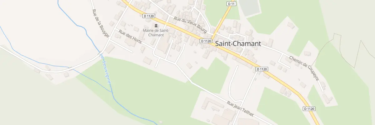Plan du 1 Rue Jean Teilhet à Saint-Chamant