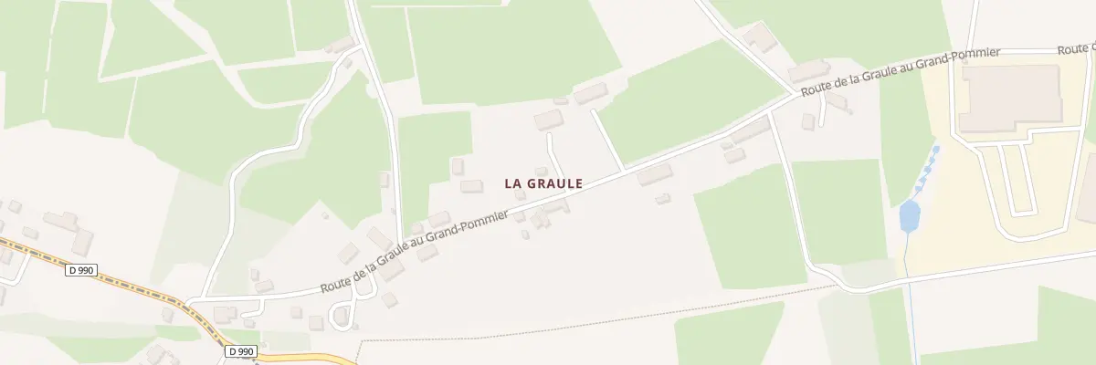 Plan du 16 La Graule à La Forêt-du-Temple