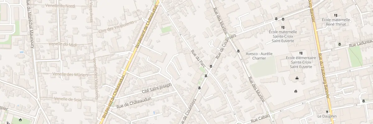 Plan du 21 Rue du Parc à Orléans
