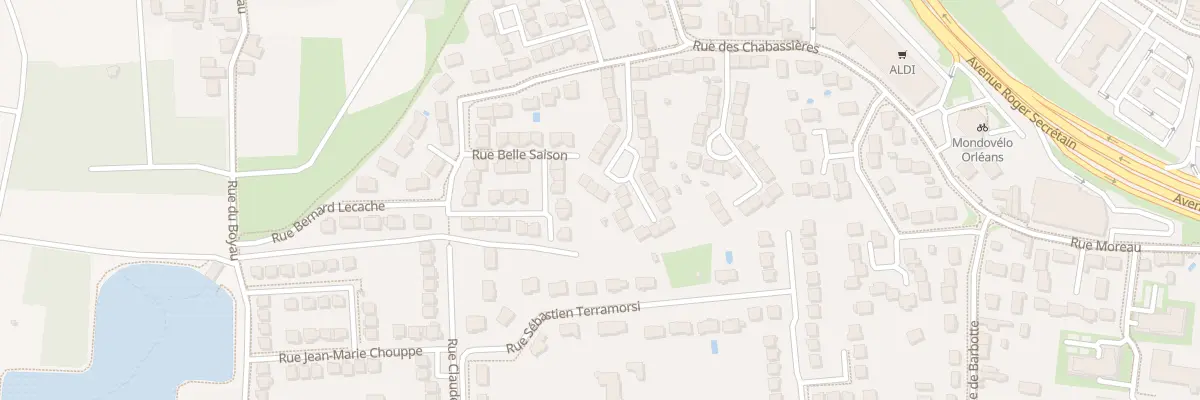 Plan du 24 Rue Nicolas Flamel à Orléans